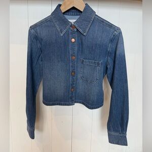 Denim button up
Shirt